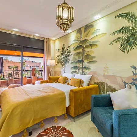Le Jasmin - Appartement Authentique A Gueliz Marrakesh Esterno foto
