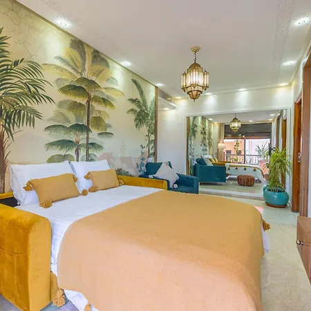 Le Jasmin - Appartement Authentique A Gueliz Marrakesh Esterno foto