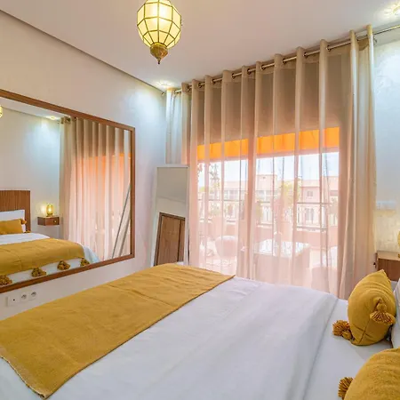 Le Jasmin - Appartement Authentique A Gueliz Marrakesh Esterno foto