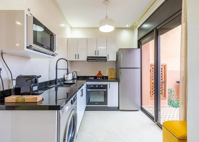 Le Jasmin - Appartement Authentique A Gueliz